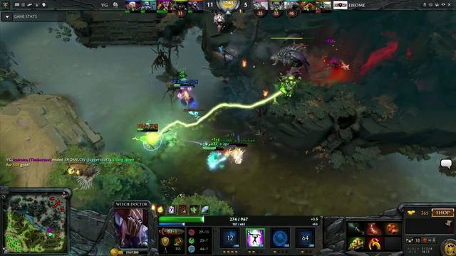 Vici Gaming vs Ehome roshpit crazy fight