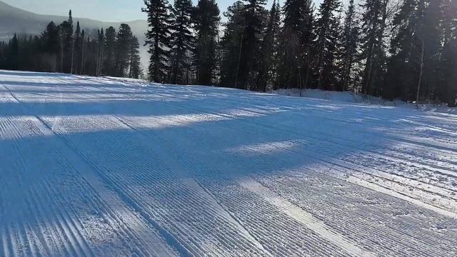 Финальный день Шерегеш учебная трасса Сектор F