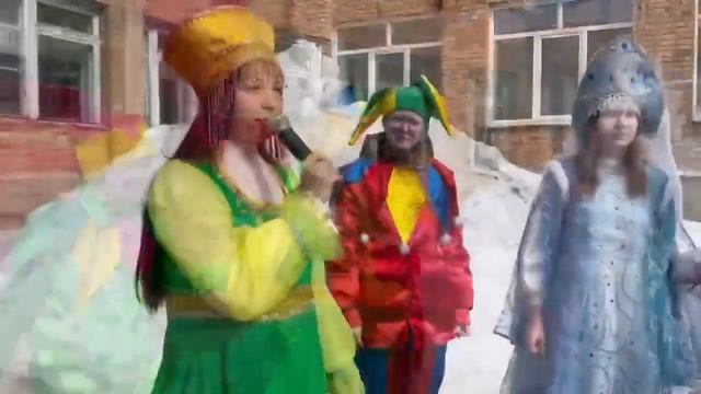 Сегодня в школе Ы. Алтынсарина прошло мероприятие, посвященное Масленице