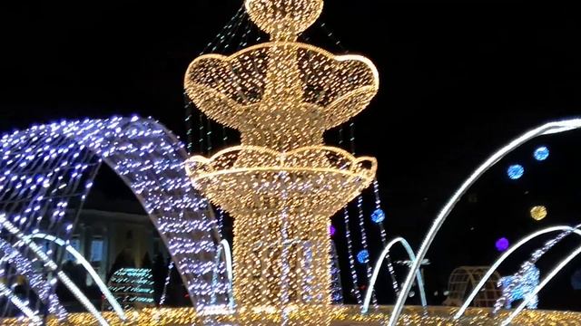 Brest fountain//Брест фонтан Площадь Ленина