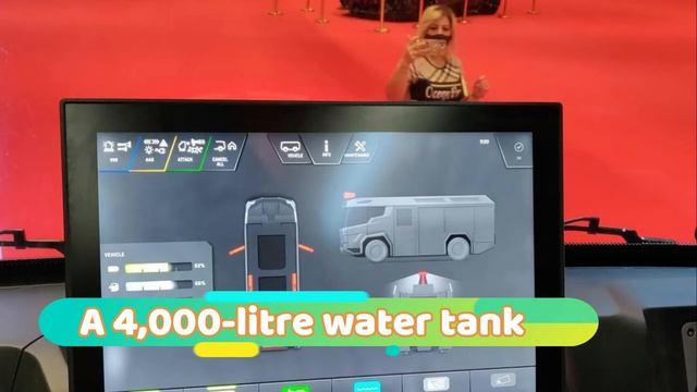 Dubai unveils world’s first electric Fire Engine | Can run up to 500km on a single charge