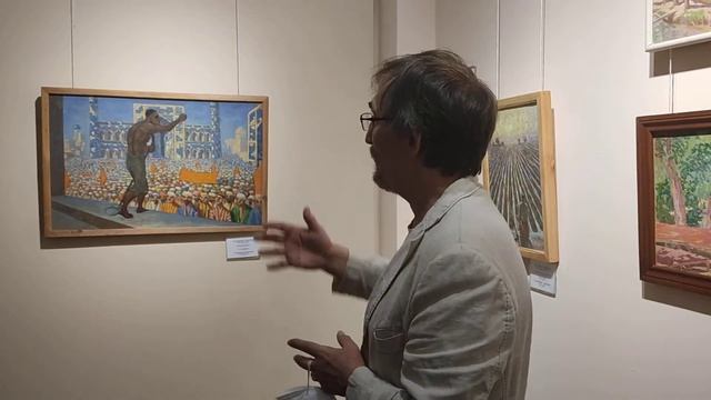 Т. Мкртычев проводит экскурсию в музее Савицкого, часть 1