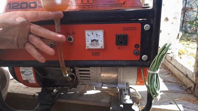 CPE 1000 Watt Generator Fall Maintenance At The Cabin