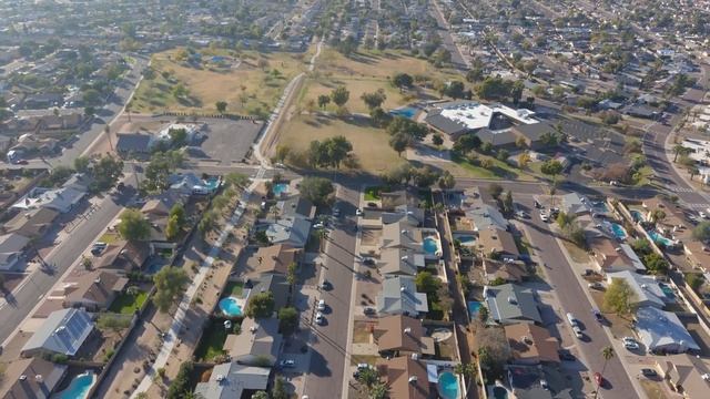 Sky Flight USA: Tempe, Arizona • Optimist Park Area #7 — Drone / Dron 4K