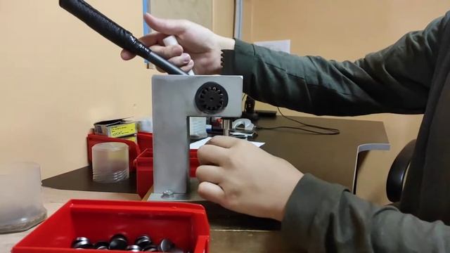 Изготовление пуговицы.
