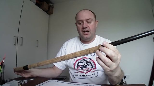 Pt1 repurposing a Drennan Avon fishing rod as a sea bass spinning rod #rodbuilding #coarsefishing