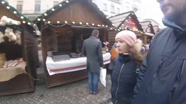 Львов-2015 | Я с семьей во Львове на Новогодней Ярмарке