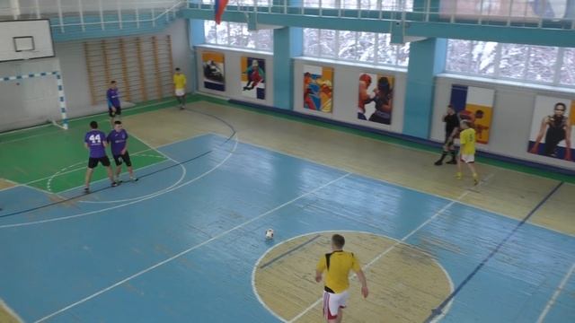 (1 тайм) Высшая Лига. 4 тур. "Олимп" 7-6 "ММК-Метиз" ✰Сезон 2018/19✰