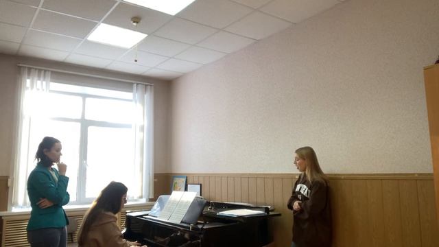 Урок преподавателя Куликовой ПС Часть 2 Зейдлер Вокализ 11; Гендель Allelujia