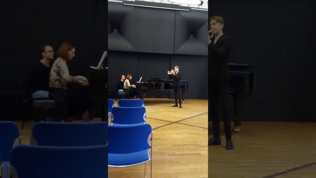 Бах. Ария из сюиты N°5 (2-я часть). Анисимов. Концертный этюд.
