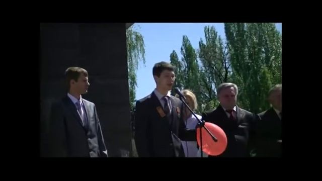 Первомай 2012г  в Макеевке  Часть 1 я