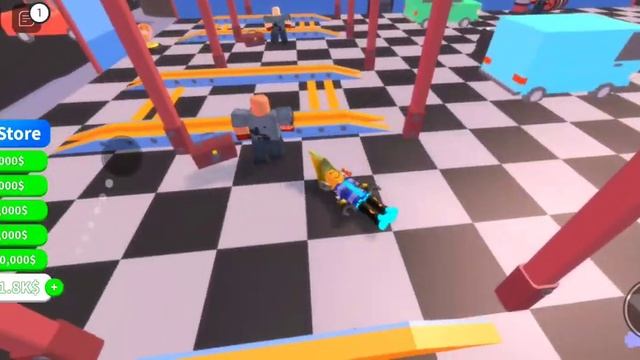 строю свою авто мойку в Roblox