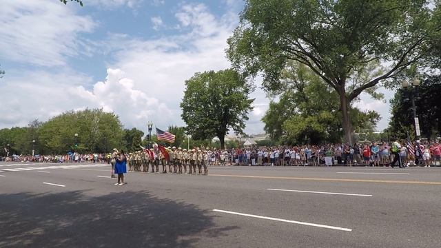 2019 July 4th Parade Color Guard