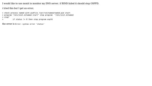 DevOps & SysAdmins: Using monit to stop or start a service