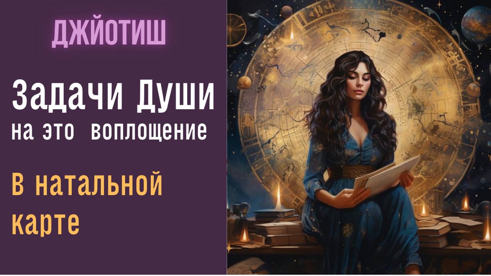 Как читать гороскоп Часть 2 | Задачи Души на воплощение | Астрология Джйотиш