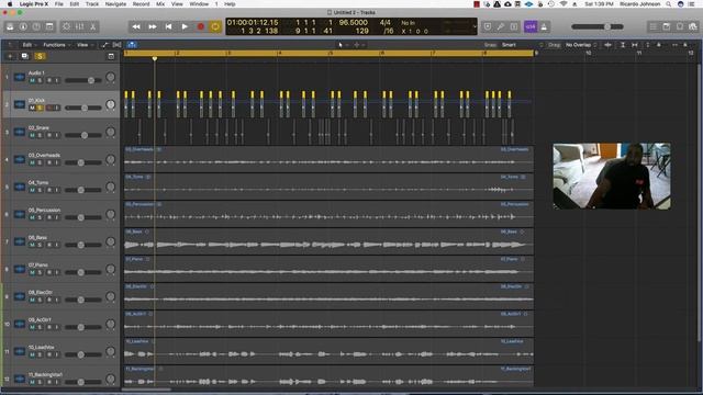 Drum Replacement in Logic Pro X 10.3