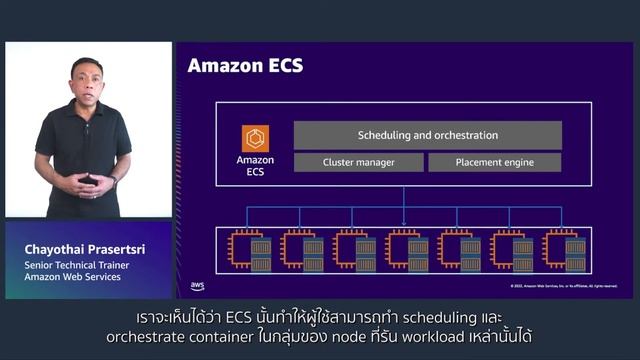 [AWS] โมดูล 2 ความรู้เบื้องต้นเกี่ยวกับบริการของ AWS การประมวลผล, ที่จัดเก็บข้อมูล, ฐานข้อมูล