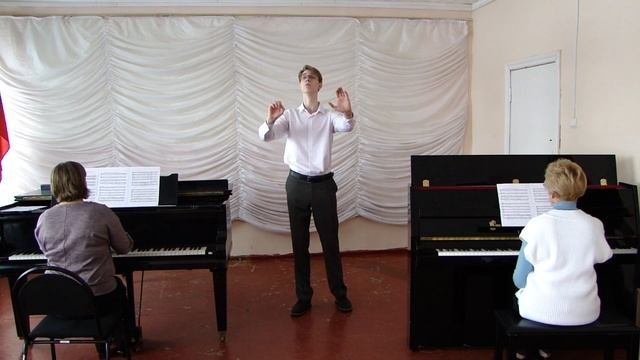 Фёдор Войченко, 19 лет. М. П. Мусоргский, Сцена встречи и славления Хованского из оперы "Хованщина"