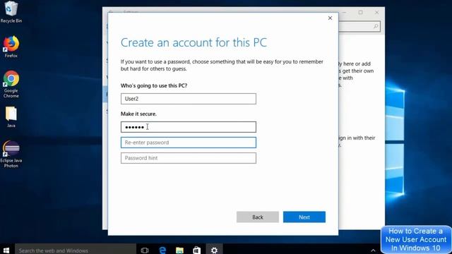 How To Create An Other Account In Windows 7 8 10