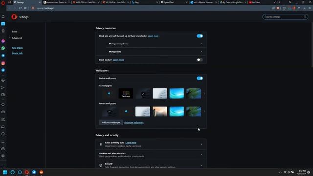 Windows 11 | Opera Tab Reordering Issue