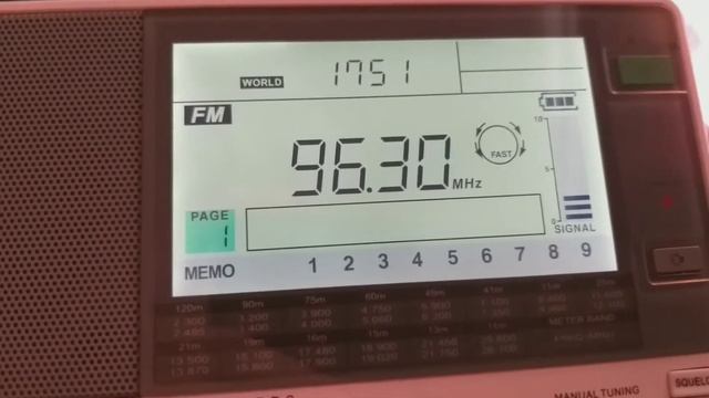 [Es] 96,3 - Northern Sound, Corcaghan, Ireland. Vocal ID. 2017 km