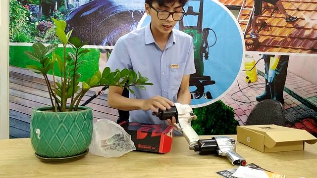 Súng vặn bu lông 1/2" Shinano SI-1420T | mở Bulong hơi | 0888936279