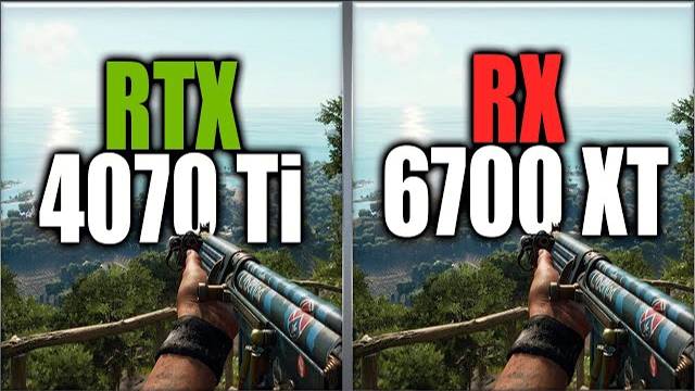 RTX 4070 Ti vs RX 6700 XT Benchmarks