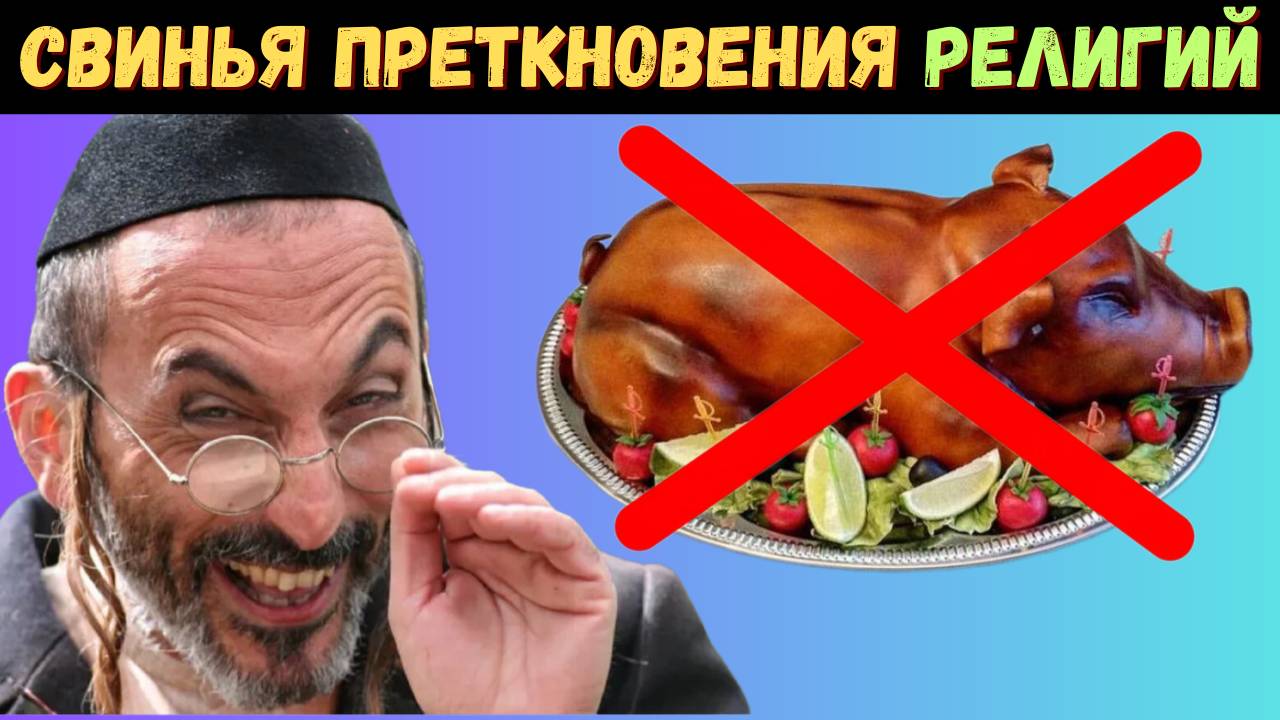 Почему евреи и мусульмане не едят свинину