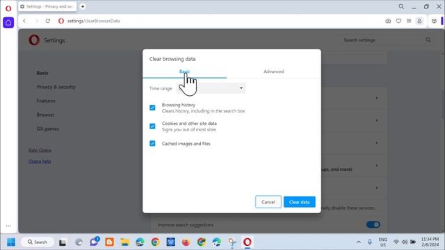 How To Clear Browsing Data in Opera  | Delete Browser History For Opera Web Browser [Guide]