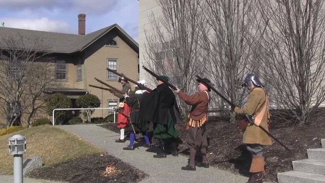 Establishment Day 2018 in Plymouth, Massachusetts.