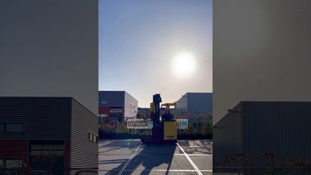 Hyster R1.4 reachtruck met 640 cm hefhoogte te koop