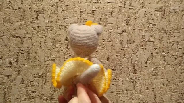 Киска крючком.