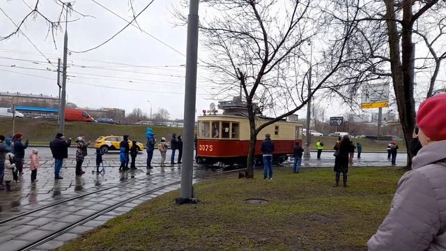 Парад трамваев (возвращение в депо)