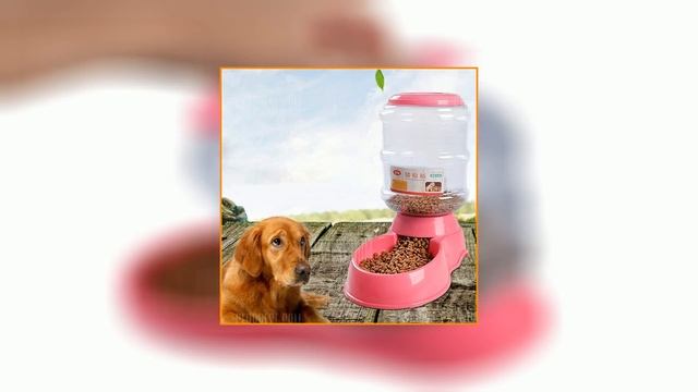 3.5L Pet Automatic Feeder Cat Dog Food Bowl