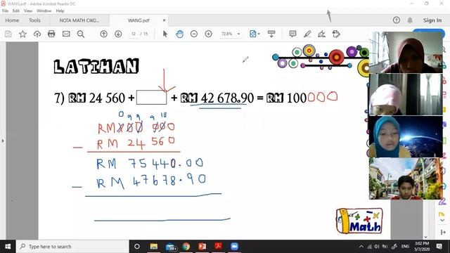 [MATEMATIK TAHUN 456] WANG