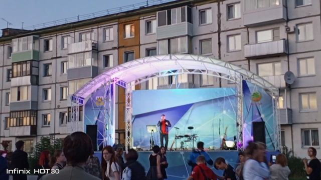 Михаил Пелепенко "Я здесь". Рок - фестиваль р.п. Чунский.