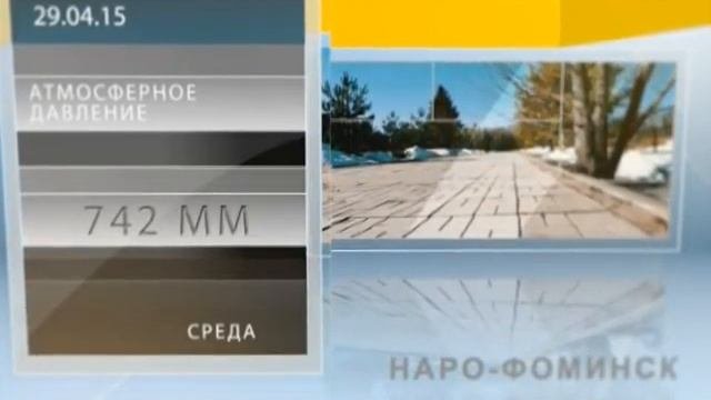 Погода на 29 апреля 2015