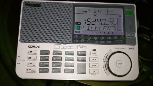 Radio Australia 15240 KHZ - Sangean ATS 909 X -  05:48 UTC