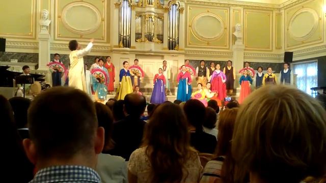 Busann day. Russian saint-petersburg. День Пусана капелла корейский хор korean music