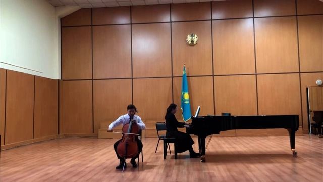 2 тур.Галымбекулы Куаныш.Д.Поппер «Концертный Полонез»