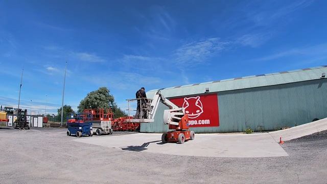 Used Haulotte HA12IP | Used Articulated Boom Lift|  equippo.com | Used heavy equipment