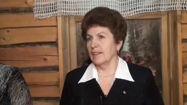 "Ветераны музея". Сюжет из серии "Ветеранам культуры посвящается"...