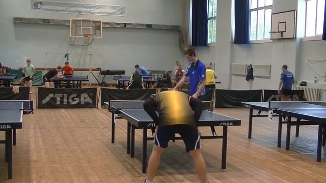 Никитенко - Зинцов. Table tennis. Russia. Novosibirsk. 2017