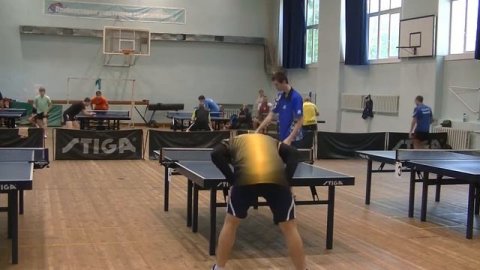 Никитенко - Зинцов. Table tennis. Russia. Novosibirsk. 2017
