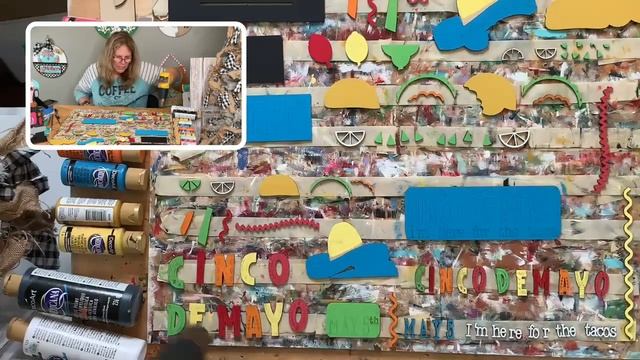 Cinco de Mayo Truck insert and word stander