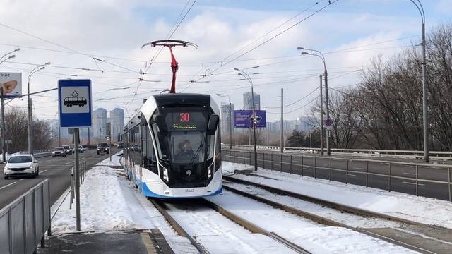 71-931М Витязь-М 31447 На Новощукинской улице
