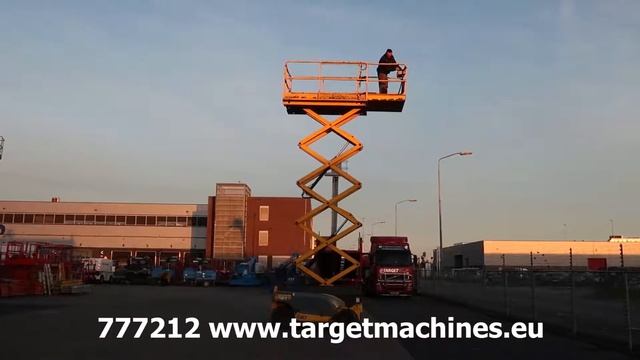 777212 HAULOTTE COMPACT 12DX DIESEL 4x4 SCISSOR WORKLIFT 1206CM 2002 2092HRS CD103336