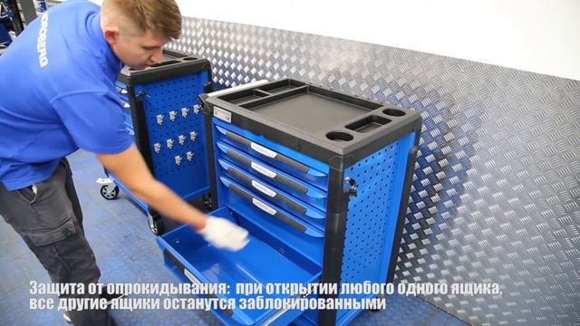 Тележки инструментальные для автосервиса Nordberg T5P, T6P, T7P