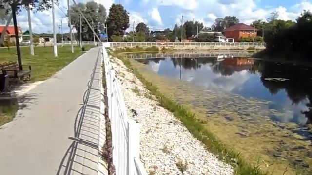 Река Суходрев и парк в центре П. Завода Сборник