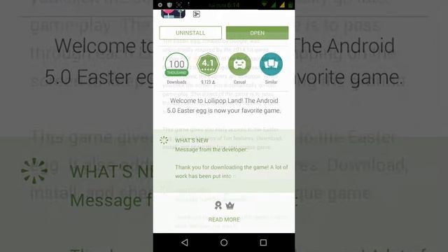 lollipop land in your android kitkat
